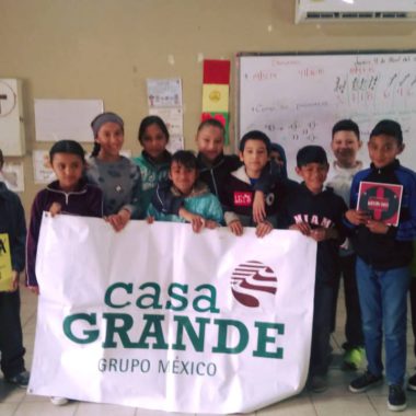 Biblioteca Móvil en la escuela 5-Esqueda-Grupo México
