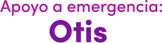 Apoyo a emergencia: OTIS