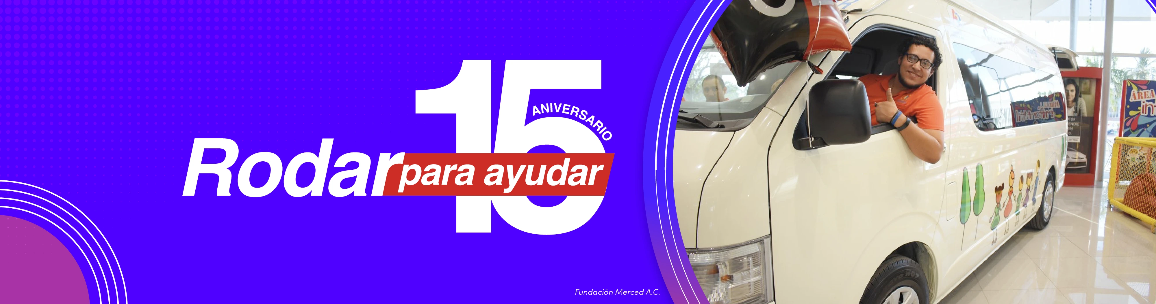 RODAR PARA AYUDAR 15 ANIVERSARIO